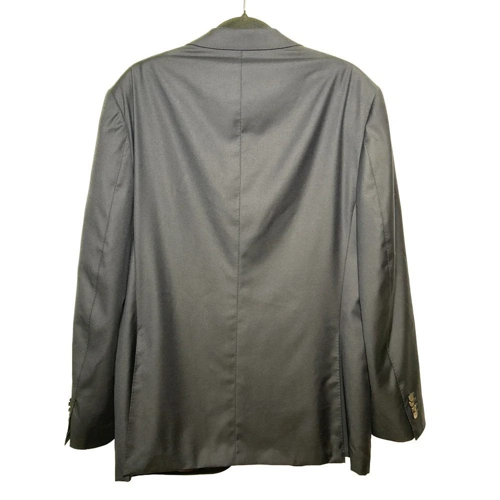 Suitsupply Wool Sport Coat Blazer Two Button Navy Blue US Size‎ 44R